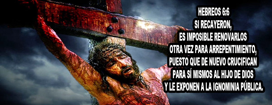 imagen pecar crucifica a Cristo